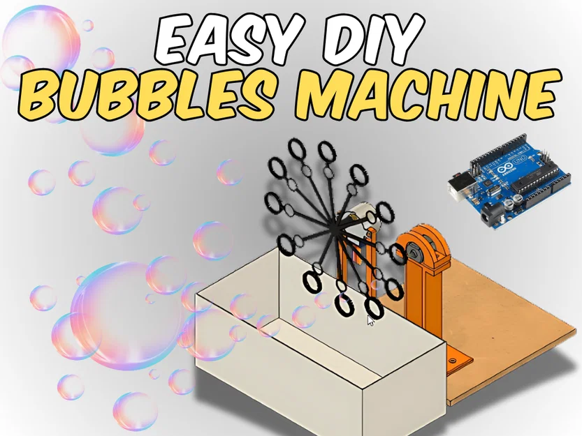 Máy thổi bong bóng | Điều khiển bằng Arduino - Image 1