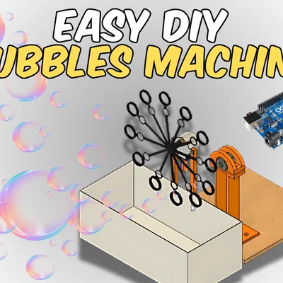 Máy thổi bong bóng | Điều khiển bằng Arduino