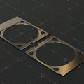 FormD T1 v2 Fan Brackets & 120mm Fan Plates tối ưu airflow - Thumbnail 3