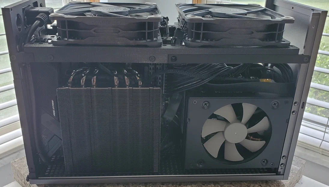 FormD T1 v2 Fan Brackets & 120mm Fan Plates tối ưu airflow - Image 6