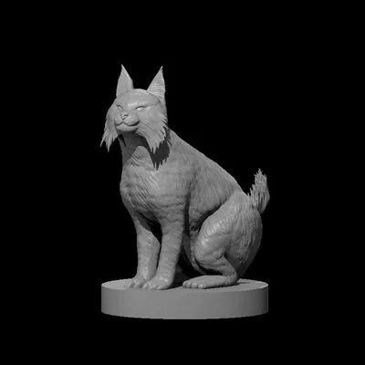 Mô hình mini Linh Miêu (Lynx miniature)