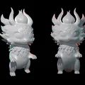 Mô hình rồng con Dragon Baby dễ thương in 3D trang trí bàn làm việc - Thumbnail 1
