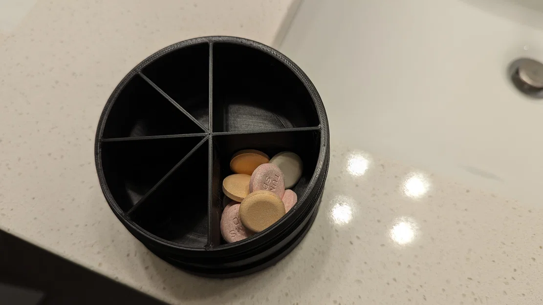 Hộp Đựng Thuốc Du Lịch (Travel Pill Case) - Image 2