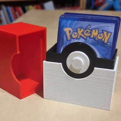 Hộp đựng thẻ bài Pokemon (Pokemon Card Box) in 3D ấn tượng