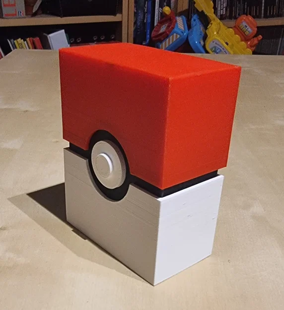 Hộp đựng thẻ bài Pokemon (Pokemon Card Box) in 3D ấn tượng - Image 3