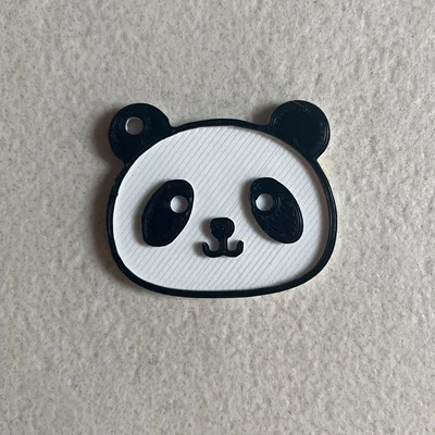 Mẫu móc khóa gấu trúc (Panda Keychain) dễ thương cho máy in 3D