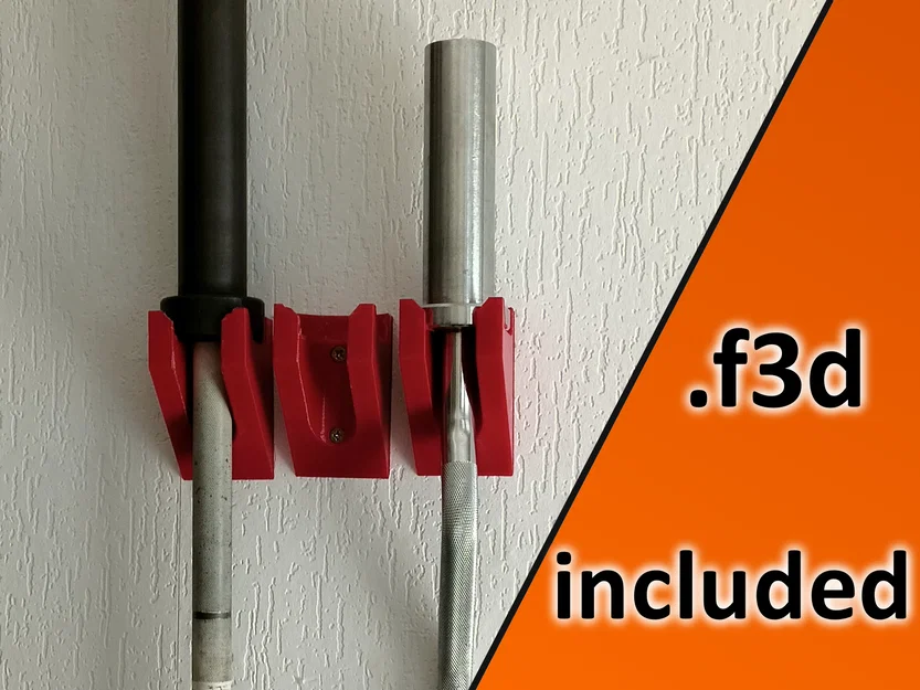 Giá Treo Tường Barbell (Barbell Wall Mount) - Image 1