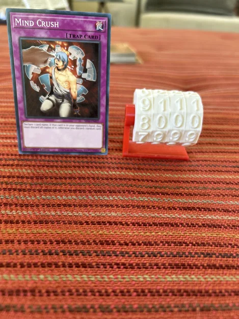 Bộ đếm điểm gốc Yugioh (Life Point Counter) in 3D chuyên nghiệp - Image 1