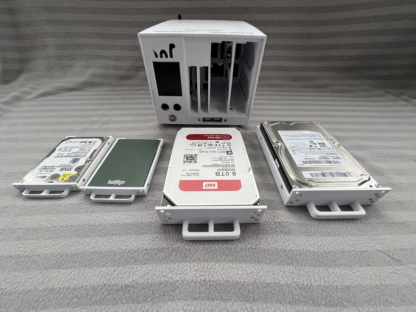 NASsie - NAS gia đình từ Raspberry Pi chạy OMV 6 (vỏ in 3D) - Image 3