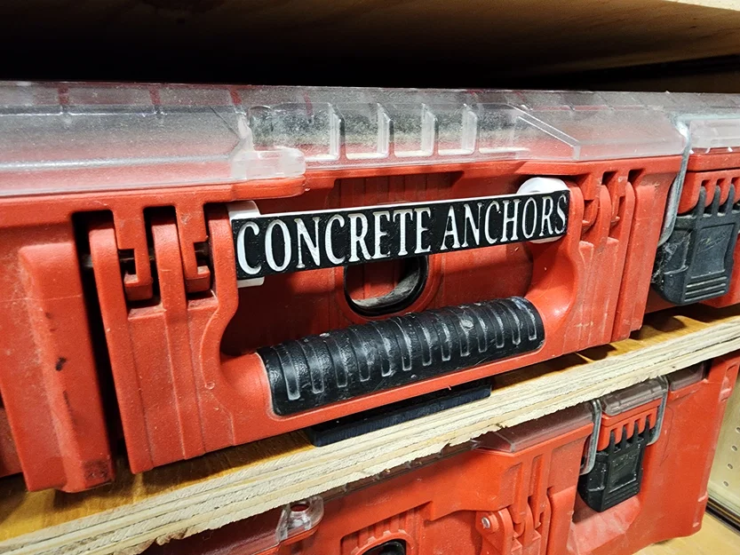 Nhãn Organizer Packout (Packout Organizer Labels) - Image 1