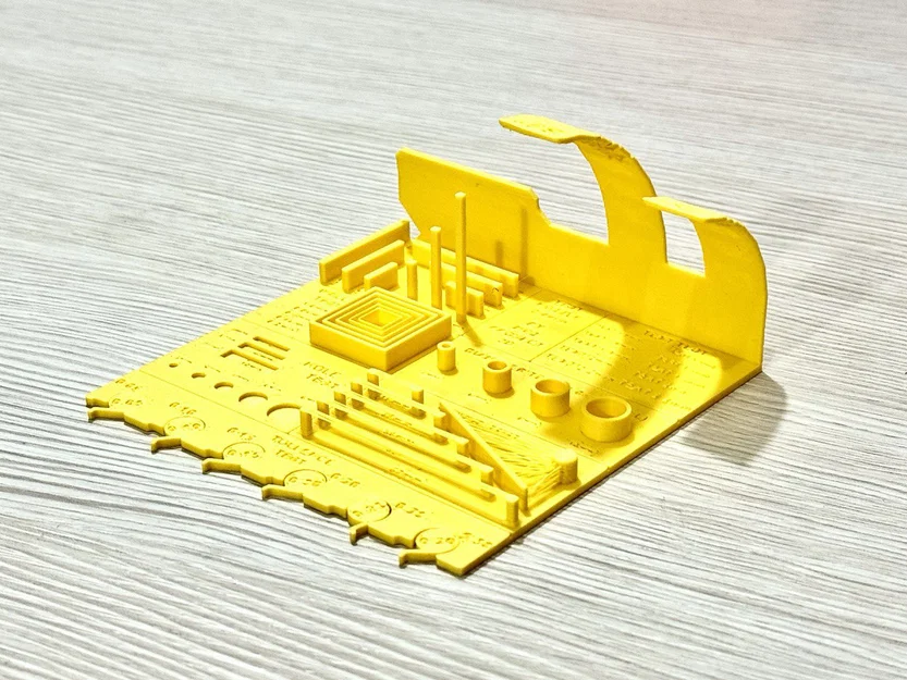 Test Printe – Model test in 3D printing (Overhang/Bridge/Tolerance...) - Image 2