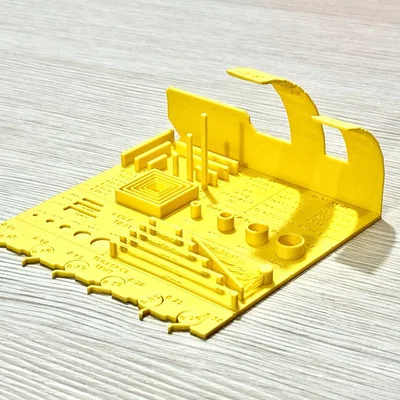 Test Printe – Model test in 3D printing (Overhang/Bridge/Tolerance...)