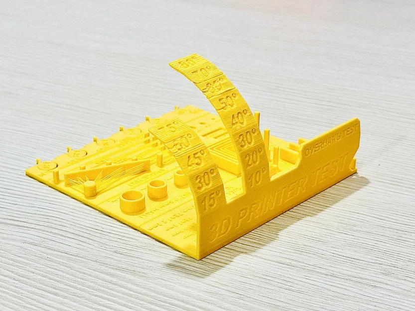 Test Printe – Model test in 3D printing (Overhang/Bridge/Tolerance...) - Image 3