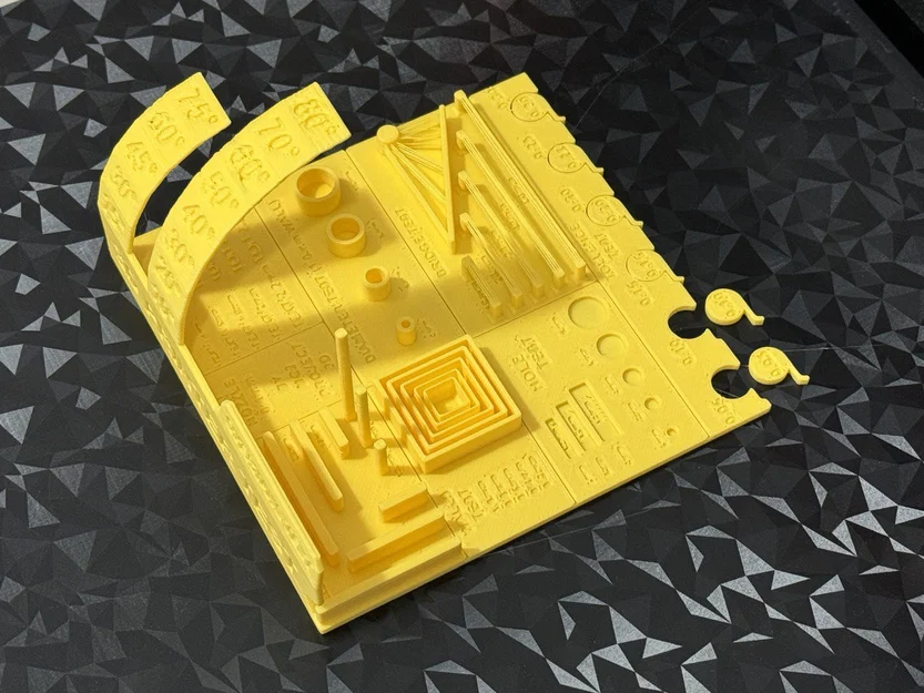 Test Printe – Model test in 3D printing (Overhang/Bridge/Tolerance...) - Image 4