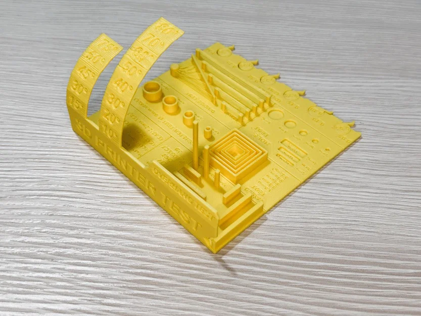 Test Printe – Model test in 3D printing (Overhang/Bridge/Tolerance...) - Image 5