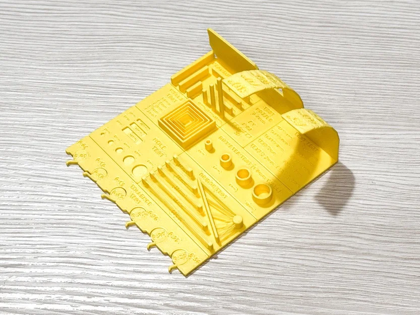 Test Printe – Model test in 3D printing (Overhang/Bridge/Tolerance...) - Image 7