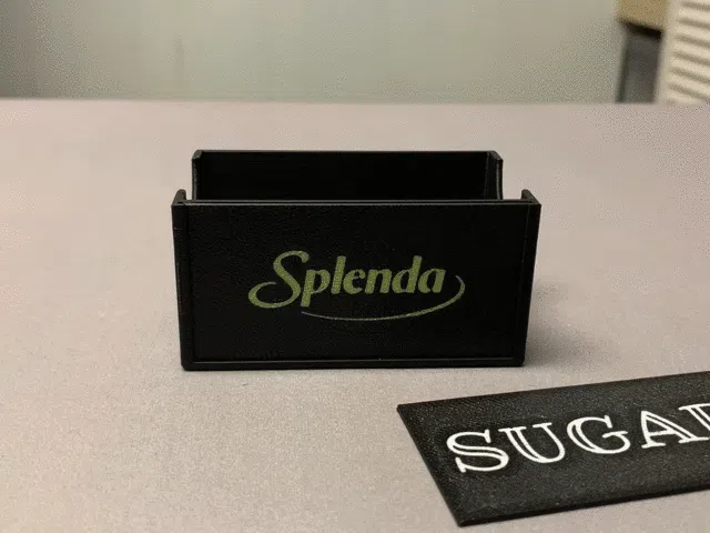 Hộp đựng gói đường | Hộp gói Splenda | Nhãn thay đổi được - Image 5