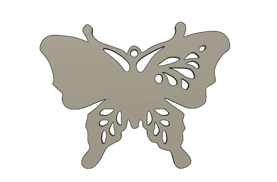 Móc Khóa Bươm Bướm (Butterfly Keychain) - Image 1