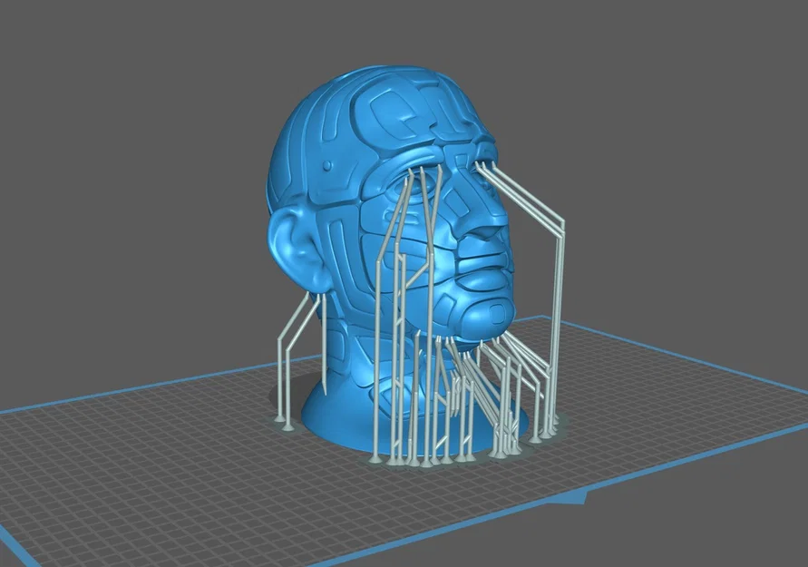 Đầu Cyborg - Image 3