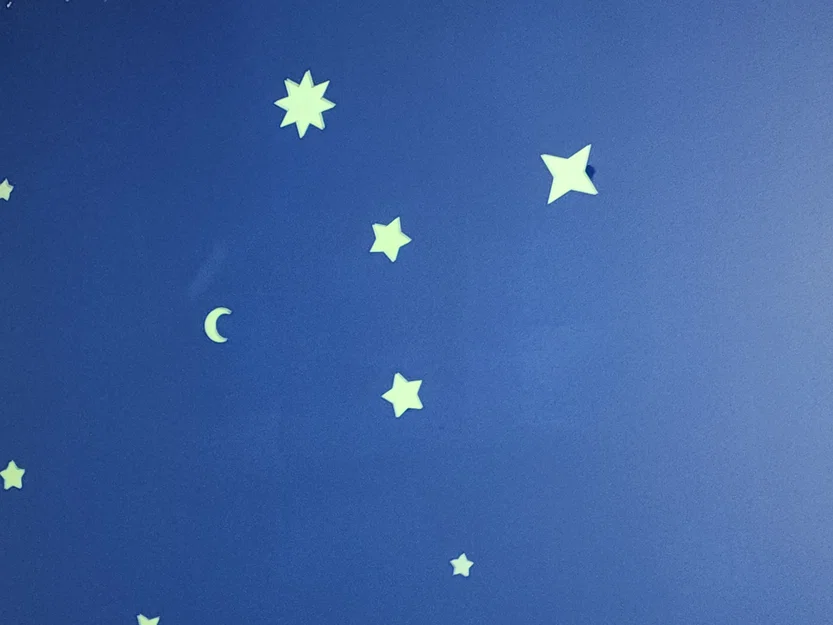 Ngôi sao phát sáng trong bóng tối (4 hình dạng) - Image 2