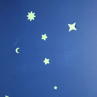 Ngôi sao phát sáng trong bóng tối (4 hình dạng)