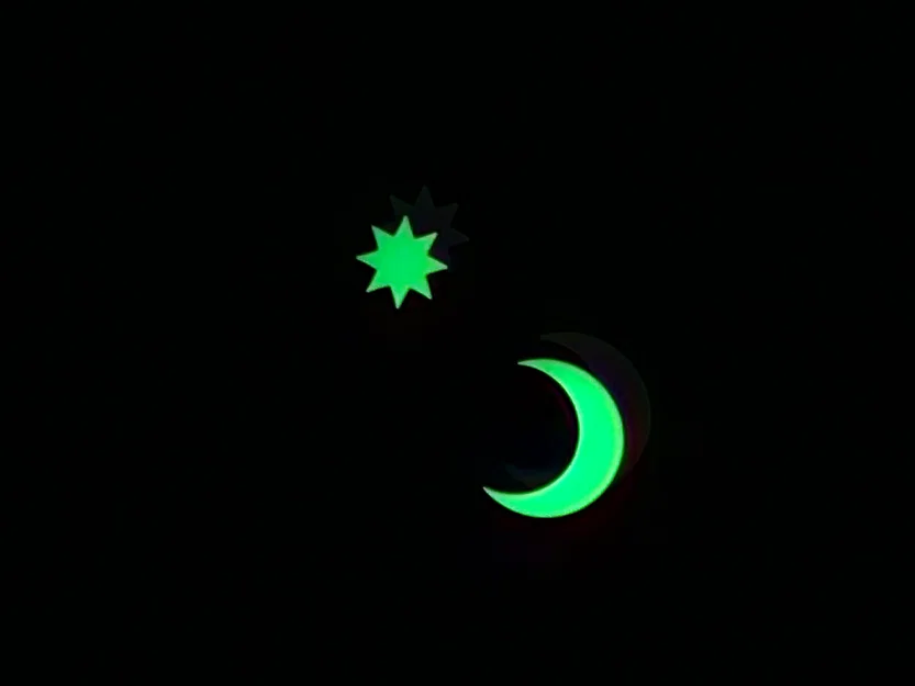 Ngôi sao phát sáng trong bóng tối (4 hình dạng) - Image 6