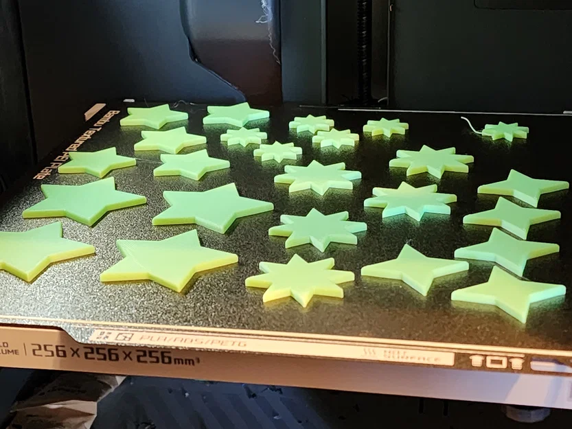 Ngôi sao phát sáng trong bóng tối (4 hình dạng) - Image 8