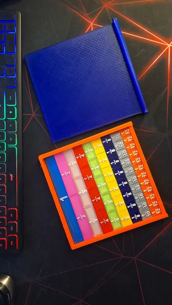 Bộ công cụ học toán phân số (Mathematical fractions) in 3D - Image 4