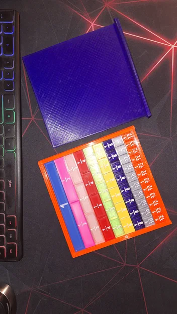 Bộ công cụ học toán phân số (Mathematical fractions) in 3D - Image 7