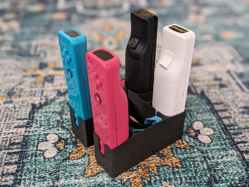 Giá đỡ cho 4 Wii Remote (WiiMote) và dây đeo tay - Image 1