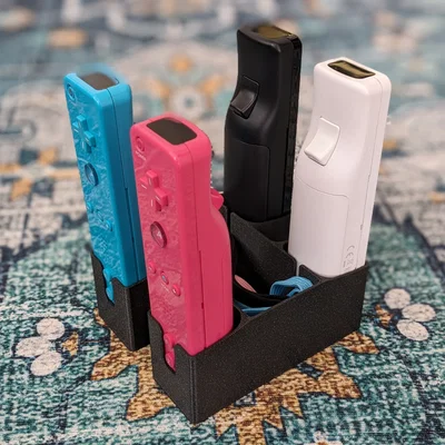 Giá đỡ cho 4 Wii Remote (WiiMote) và dây đeo tay