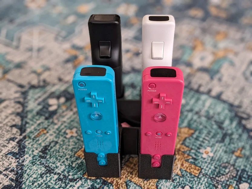 Giá đỡ cho 4 Wii Remote (WiiMote) và dây đeo tay - Image 3
