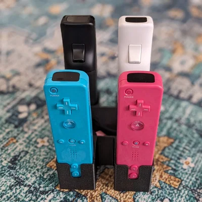 Giá đỡ cho 4 Wii Remote (WiiMote) và dây đeo tay
