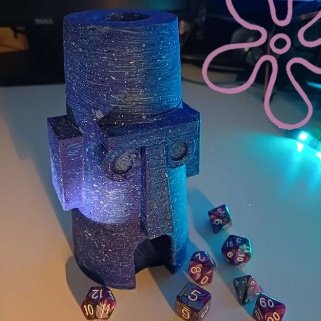 Tháp đổ xúc xắc nhà Squidward (Squidward's House Dice Tower) cho board game - Image 1