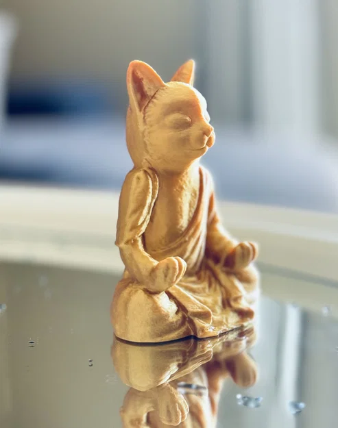 Mèo/Mèo Con Tu Sĩ (Cat/Kitten Monk) - Image 2