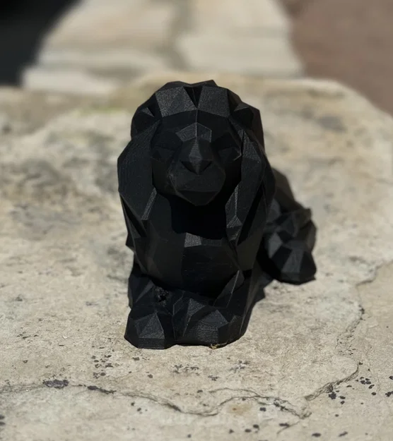Sư Tử Low-Poly (Low-Poly Lion) - Image 4