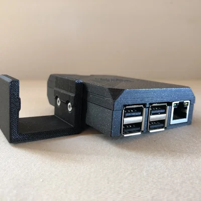 Prusa Mini - Mount gắn case Raspberry Pi (3B)