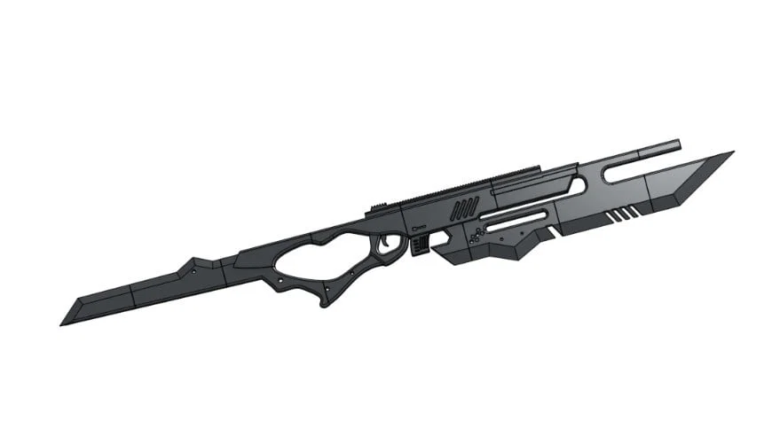 Mô hình vũ khí 3D Narumi Exclusive GS-3305 (Kaiju No. 8) cho Cosplay - Image 2