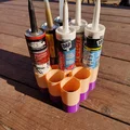 Giá giữ ống silicone tối giản in nhanh (Minimalist silicone tube holder fast) - Thumbnail 1