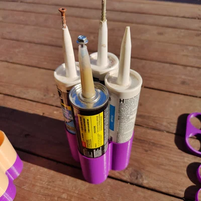 Giá giữ ống silicone tối giản in nhanh (Minimalist silicone tube holder fast)