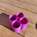 Giá giữ ống silicone tối giản in nhanh (Minimalist silicone tube holder fast) - Thumbnail 4