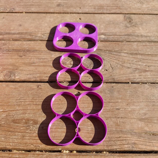 Giá giữ ống silicone tối giản in nhanh (Minimalist silicone tube holder fast) - Image 6