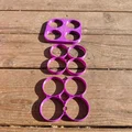 Giá giữ ống silicone tối giản in nhanh (Minimalist silicone tube holder fast) - Thumbnail 6