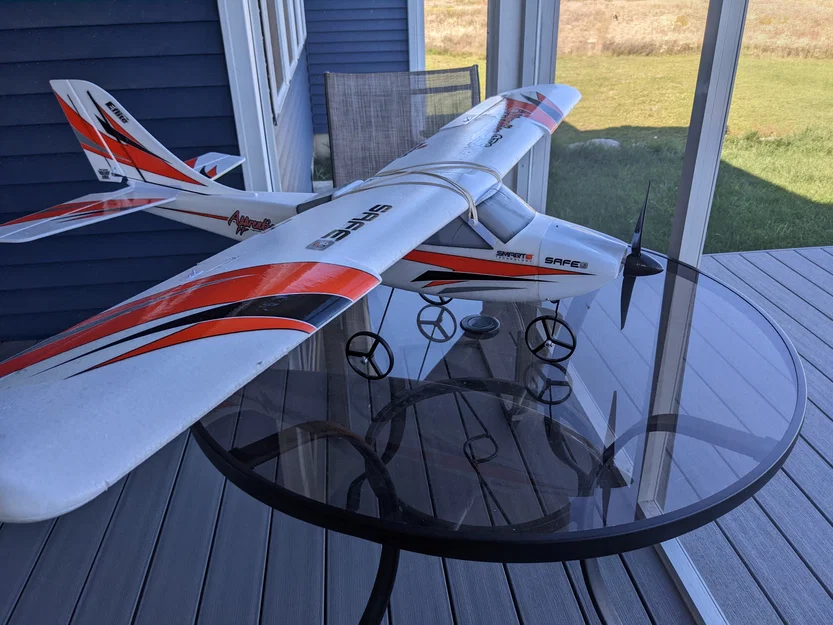 Bánh Lớn Hơn - Eflite Apprentice STS 1.5m RC Plane Wheel - Image 1