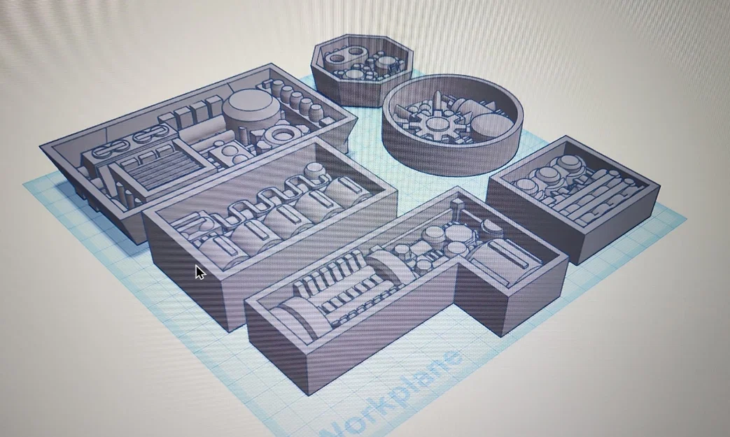 Bộ chi tiết trang trí (Greebles) cho mô hình tàu vũ trụ và robot - Image 3