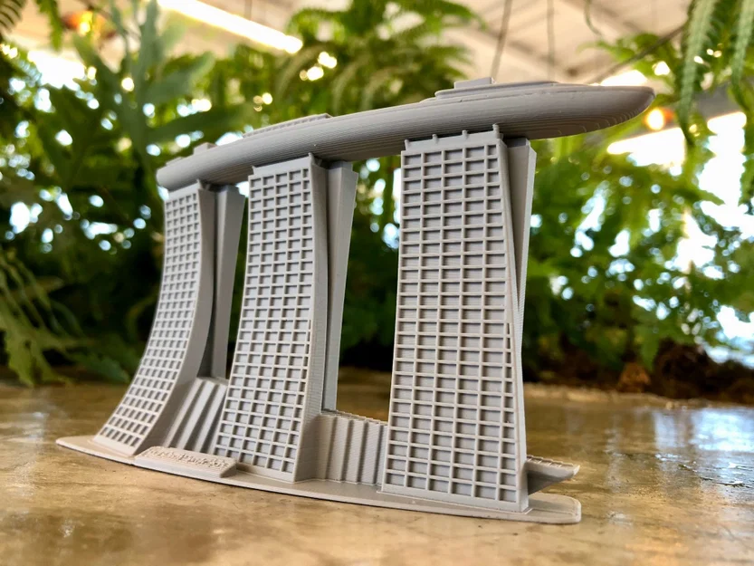 Marina Bay Sands - Singapore | Mô hình 3D in được - Image 3