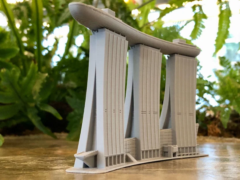 Marina Bay Sands - Singapore | Mô hình 3D in được - Image 7