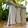 Marina Bay Sands - Singapore | Mô hình 3D in được - Thumbnail 7