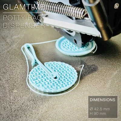 GLAMTIME | Hộp đựng túi nhặt phân cho chó