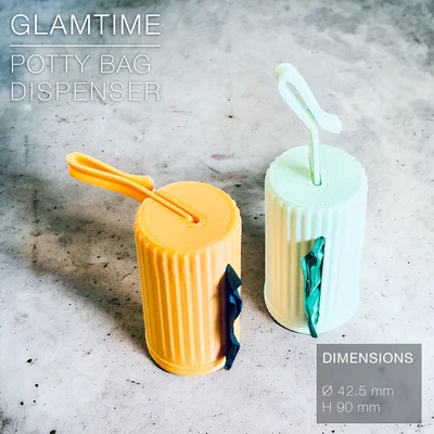 GLAMTIME | Hộp đựng túi nhặt phân cho chó